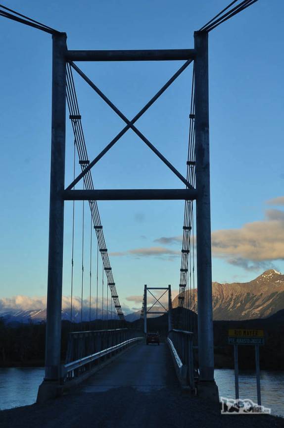 A última ponte da CArretera Austral, já ao sul de Villa O'Higgins, no sul do Chile